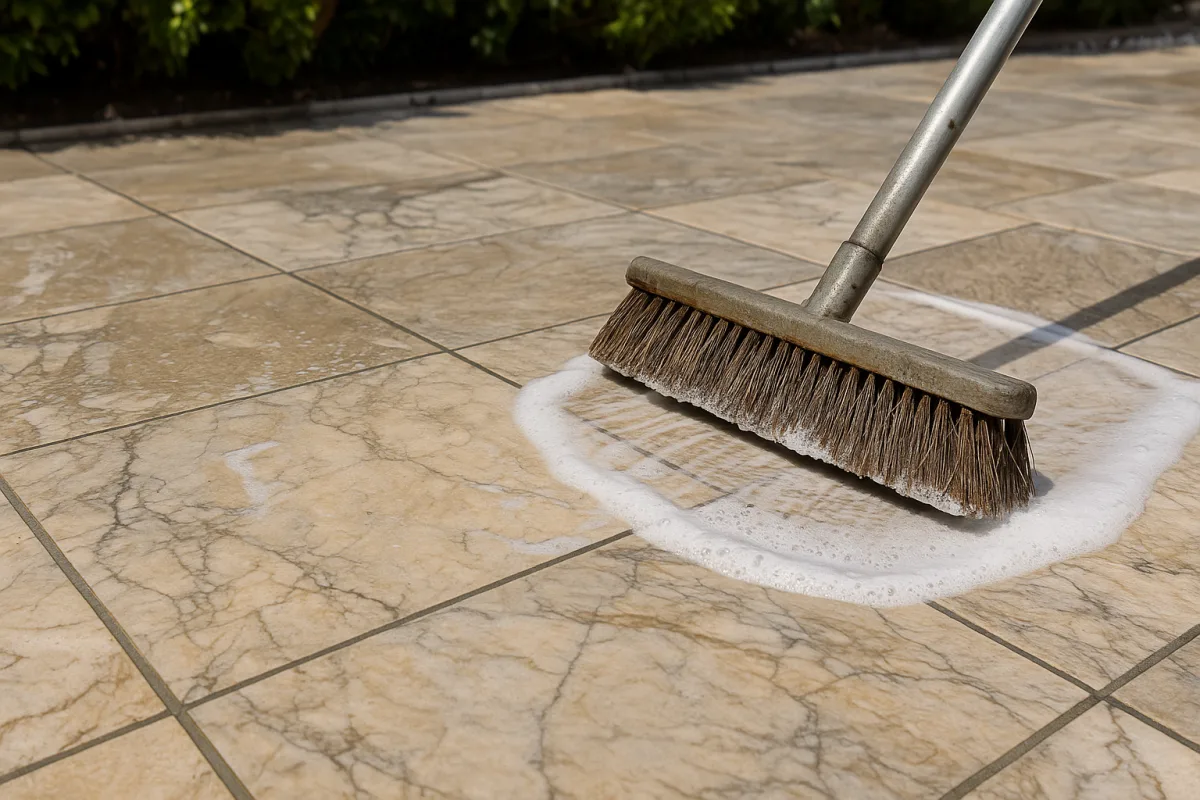 Pavimenti in marmo per esterni: soluzioni poco note per renderli antiscivolo
