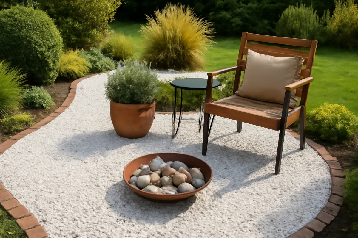 Granulati di marmo in giardino: idee creative che trasformano lo spazio