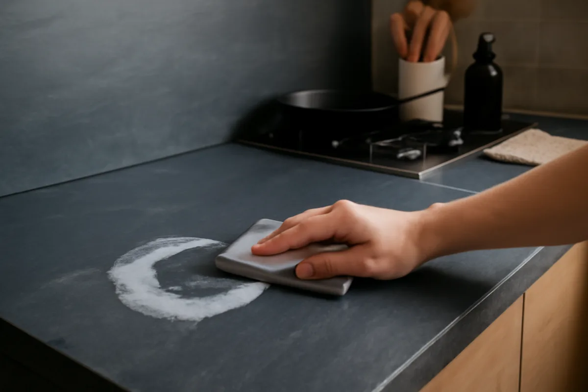 Lastre di ardesia in cucina: proprietà sorprendenti che facilitano la pulizia