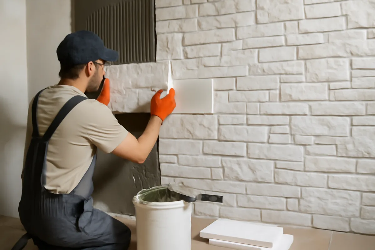 Pietra bianca nei rivestimenti: effetti visivi e tecniche di posa moderne