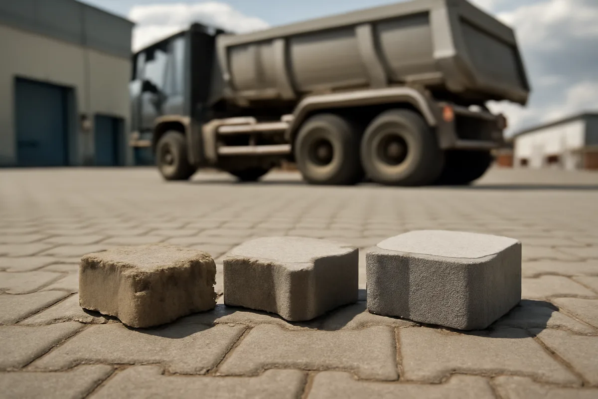Pietra per piazzali industriali: quale si deteriora meno sotto carichi elevati?